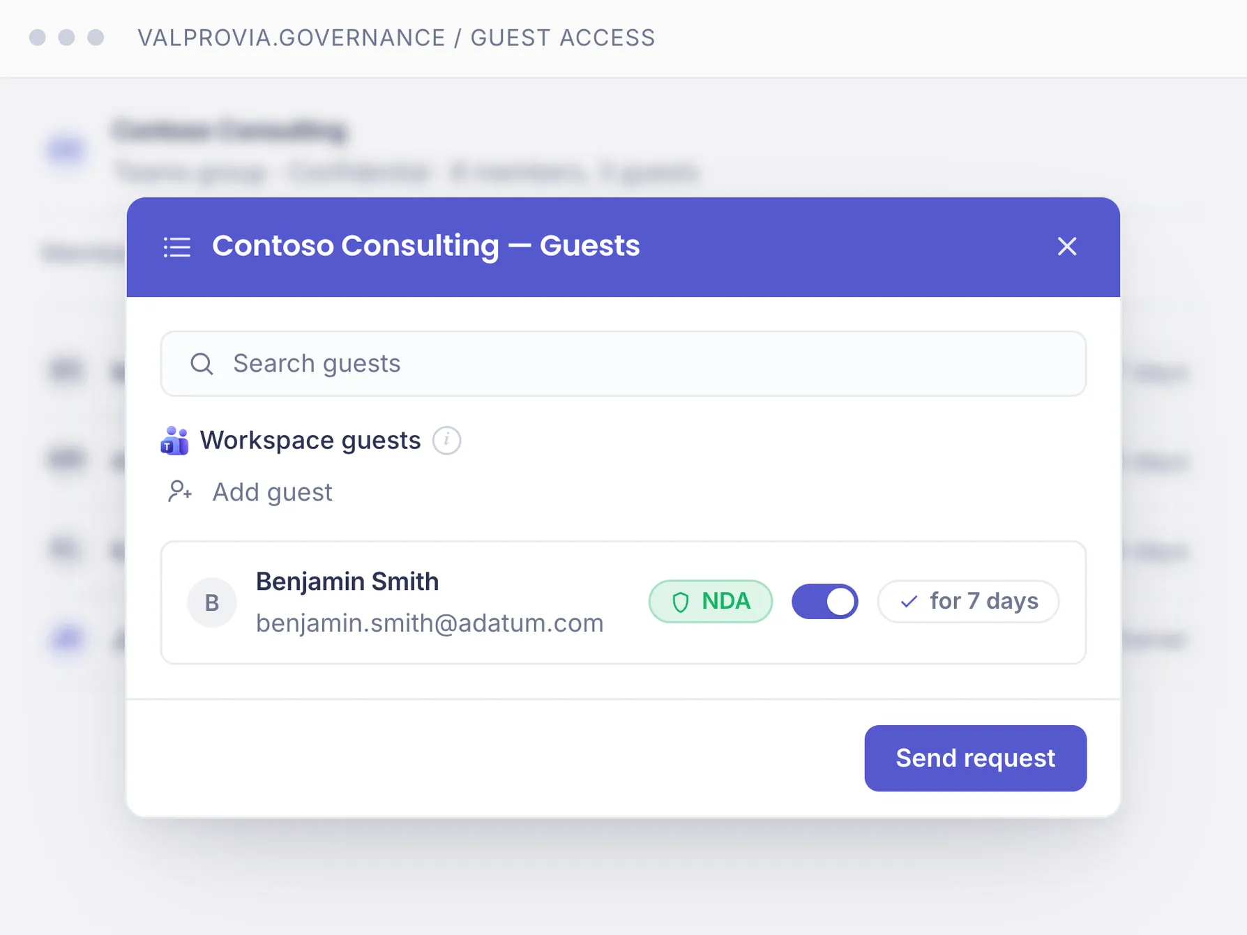 External guests in Microsoft Teams with an expiration date - Valprovia Governance