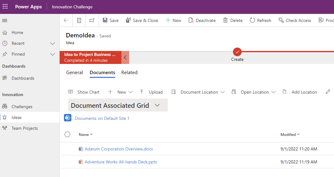 PowerApps Demonstration: Dynamics 365 Innovation Challenge