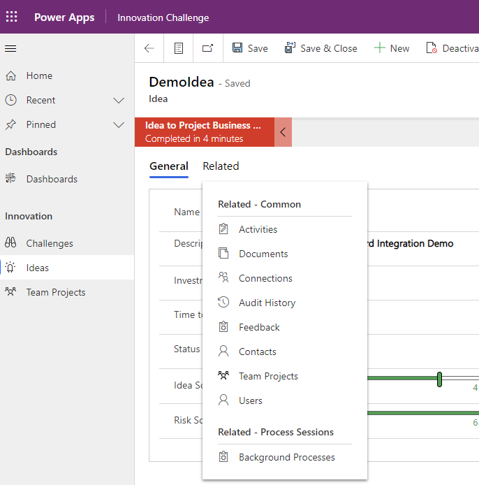 Power Apps innovation demo: libraries created in SharePoint
