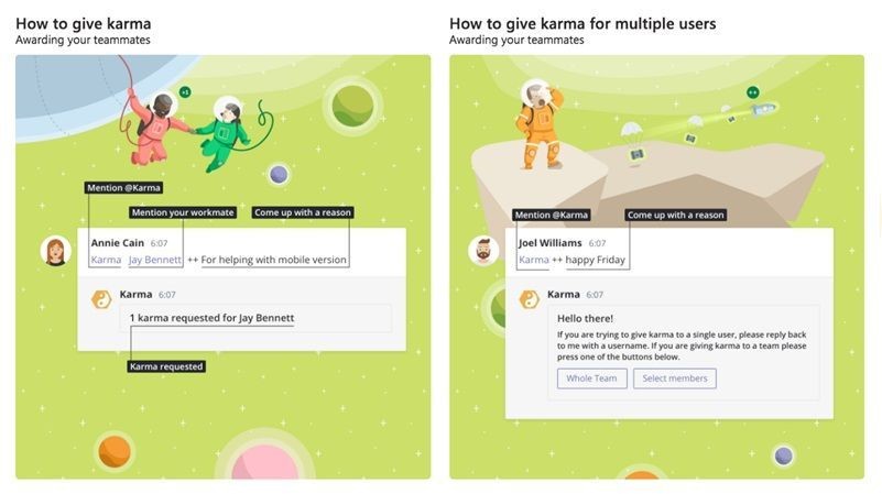 Karma: Peer-Anerkennung und Belohnungssystem in Microsoft 365