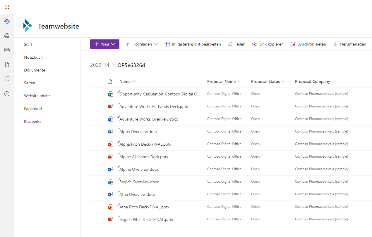 Ablage in SharePoint und nahtlose Navigation zu SharePoint dank Dynamics Integrator